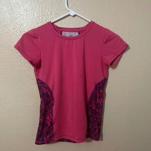 Athletic pink shirt